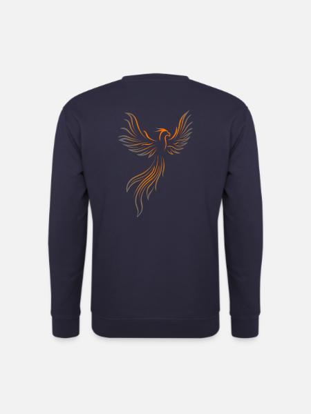 Feuervogel Phoenix - Unisex Pullover - Navy