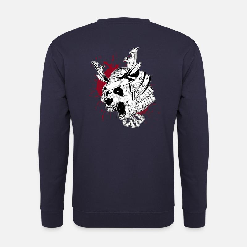 Panda Samurai Trash Stil - Unisex Pullover - Navy