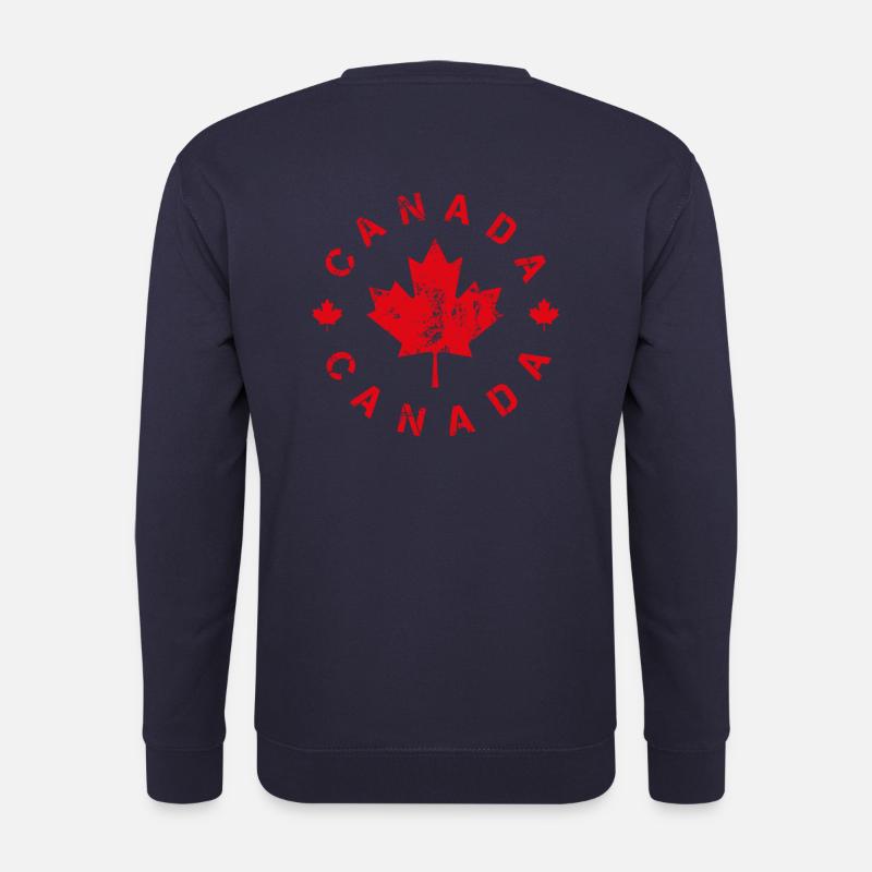Logo rond Canada - Sweat-shirt Unisexe - marine