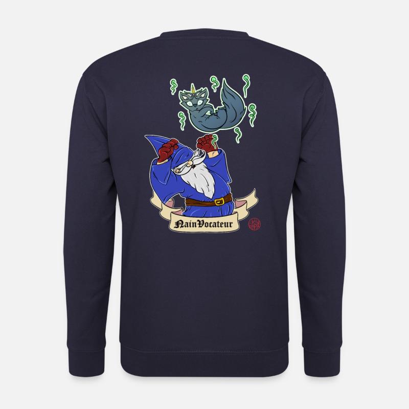 Summoning Dwarf - Dwarfvocateur - Unisex Sweatshirt - navy