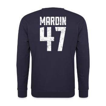Mardin 47 Turquie Turkiye Cadeau Vacances TR Turk - Sweat-shirt Unisexe - marine - Dos - Michal (187cm)