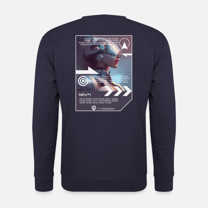 NAV*1 - Android - Unisex Pullover - Navy