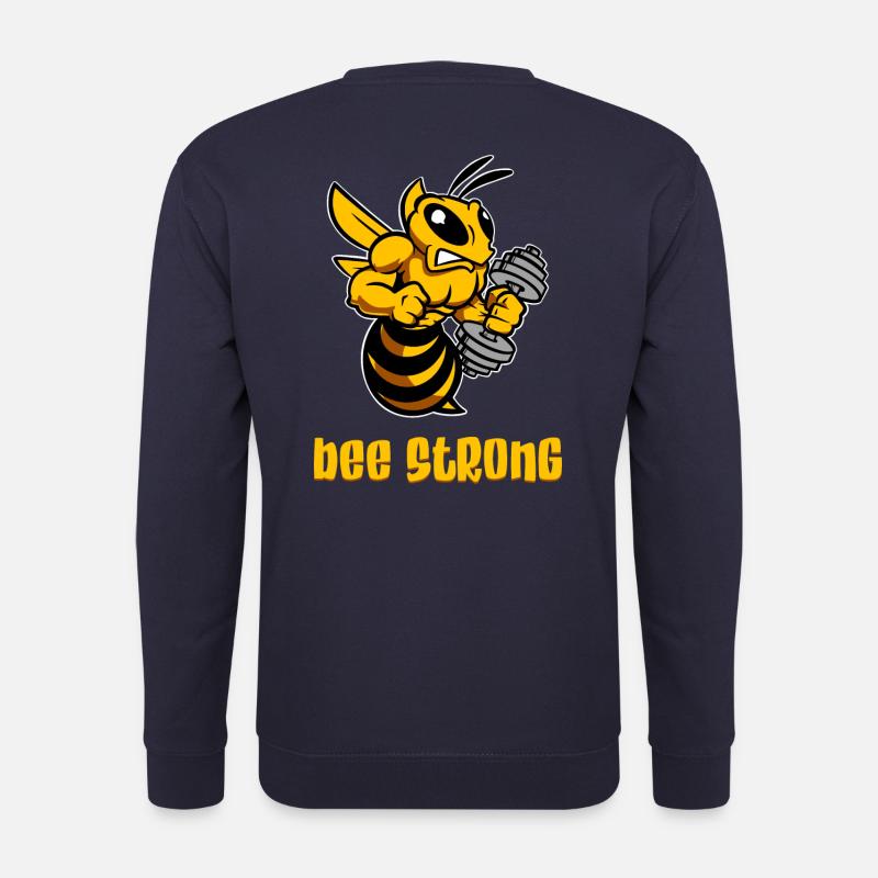 Bee strong - Unisex Pullover - Navy