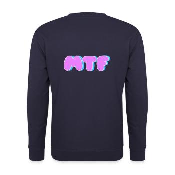 MTF - Sweat-shirt Unisexe - marine - Dos - Michal (187cm)