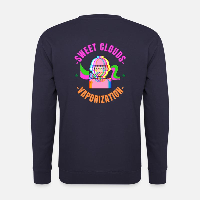 vapenation transparent - Unisex Pullover - Navy