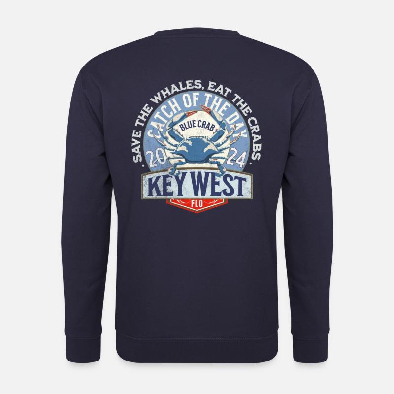 Key West Fang des Tages - Unisex Pullover - Navy
