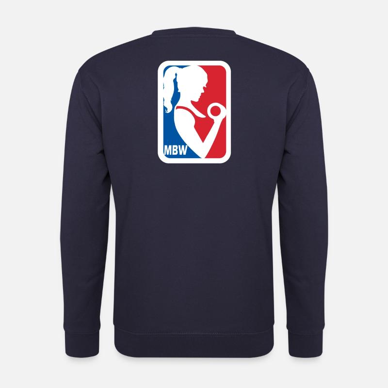MBW Silhouette Balllogo - Unisex Pullover - Navy