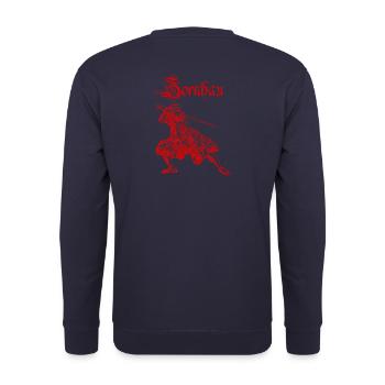 Zornhau - Sweat-shirt Unisexe - marine - Dos - Michal (187cm)
