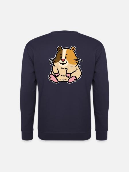 Hamster Animaux Animaux Enfants Tout-petit Bébé - Sweat-shirt Unisexe - marine