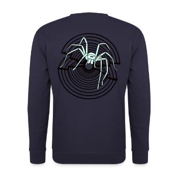 Spider Fantasy Spider Web Animaux de compagnie Enfants Cool - Sweat-shirt Unisexe - marine - Dos - Michal (187cm)