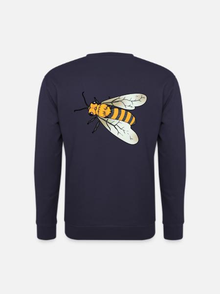 Biene Insekt Insekten Wespe Ökologie Honig Imker - Unisex Pullover - Navy