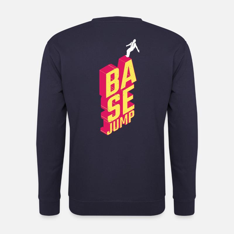 Basejumping - Extremsprung - Unisex Pullover - Navy