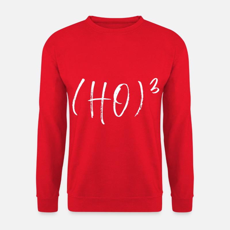 Ho Ho Ho - Unisex Pullover - Rot