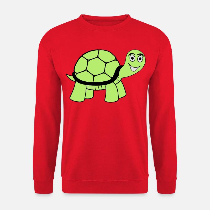 Schildkröte - Unisex Pullover - Rot