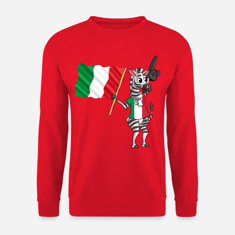 Italiener Zebra - Unisex Pullover - Rot
