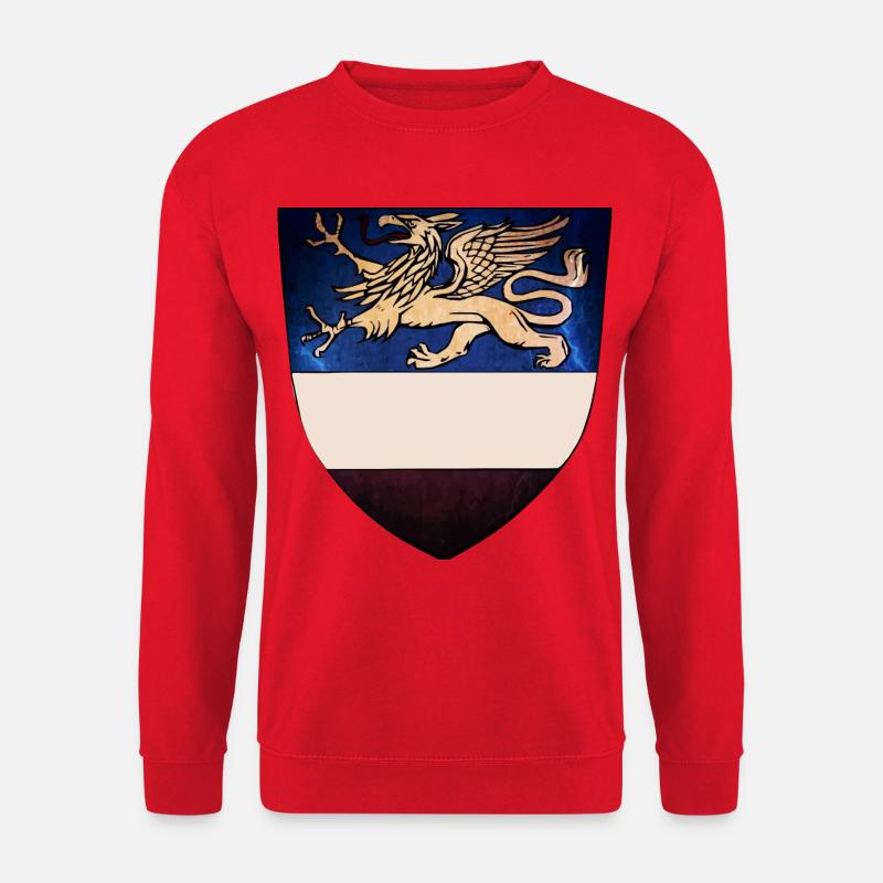 Rostocker Wappen-Variante - Unisex Pullover - Rot