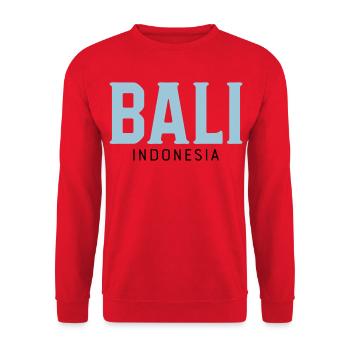 Bali - Unisex Pullover - Rot - Vorne - Alina (178cm) & Michal (187cm)