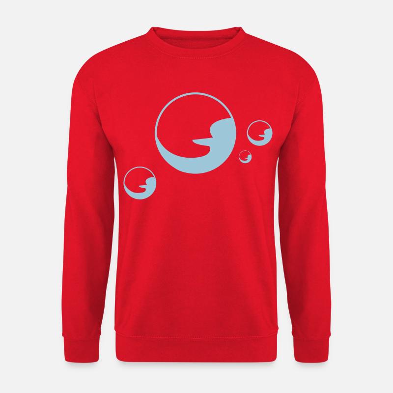 Soapbubble Seifenblasen schaum - Unisex Pullover - Rot