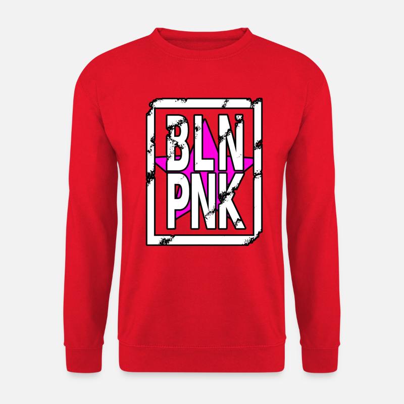 Expressive Bling Pink Design - Unisex Pullover - Rot