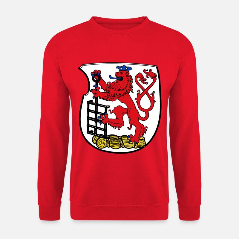 Wuppertal - Unisex Pullover - Rot