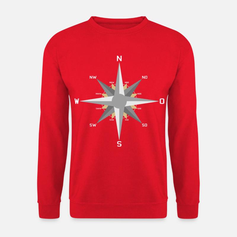 Windrose - Unisex Pullover - Rot