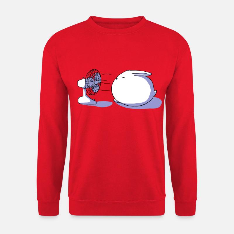 Zu heiß!! - Unisex Pullover - Rot