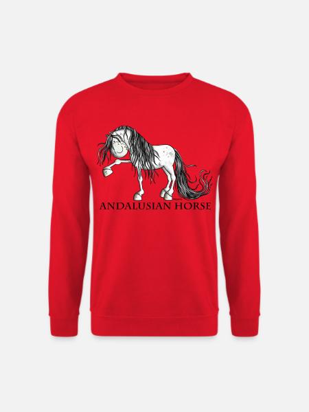 Süßer Andalusier - Unisex Pullover - Rot