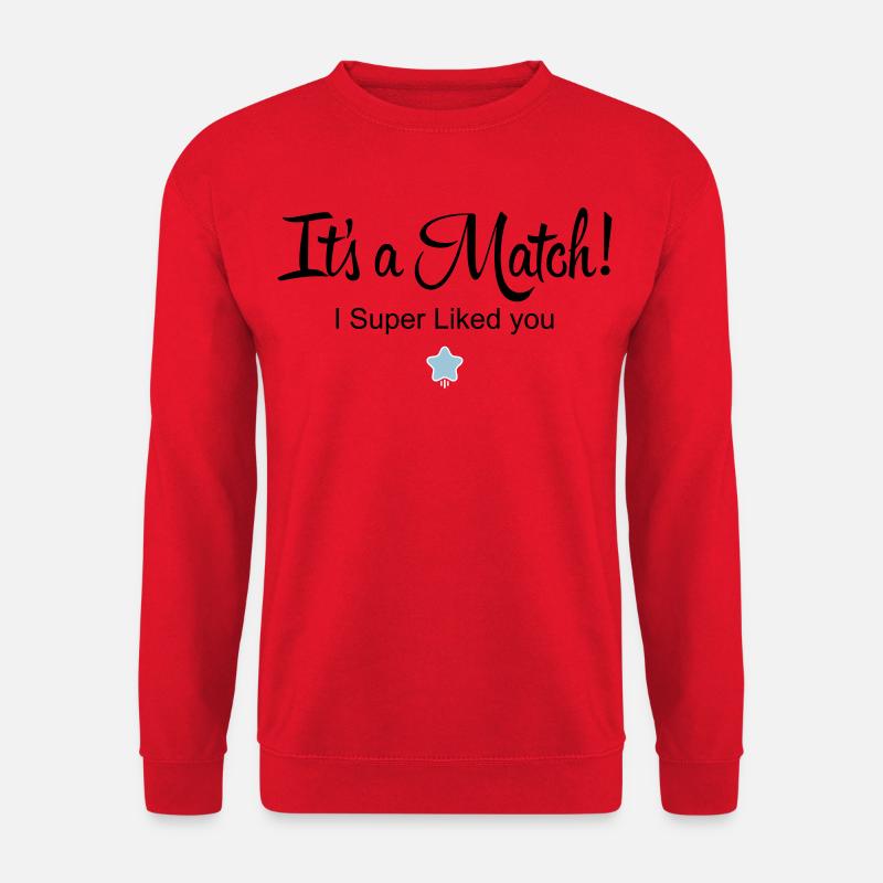 It's a Match! - Unisex Sweatshirt - red
