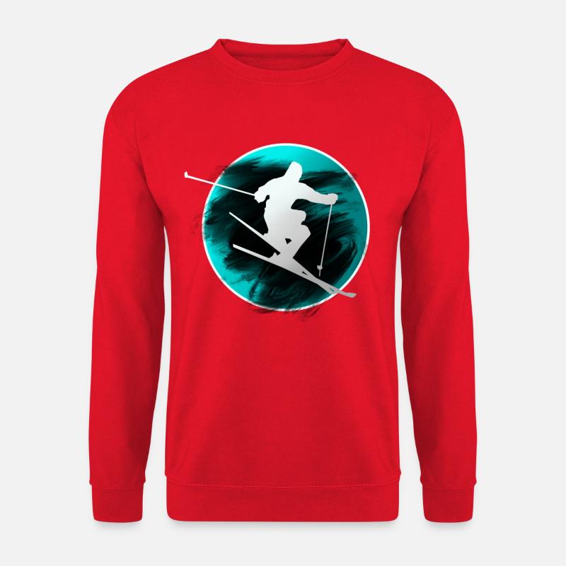 Ski - Unisex Pullover - Rot