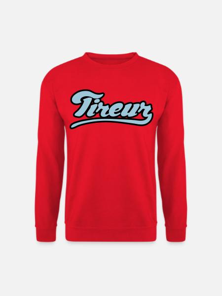 Tireur pétanque flex - Sweat-shirt Unisexe - rouge