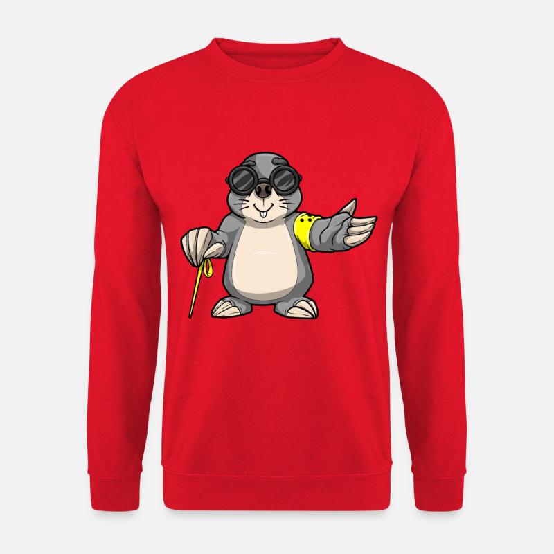 Mole Cane - Unisex Sweatshirt - red