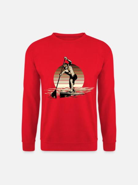 Standup Paddleboarding - SUP - Unisex Pullover - Rot