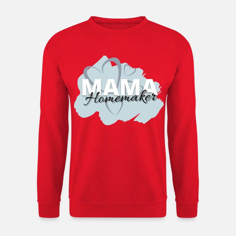 Mama Homemaker - Unisex Pullover - Rot