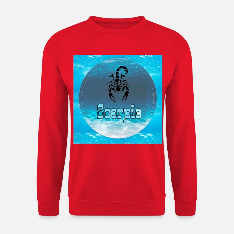 scorpio - Unisex Sweatshirt - red