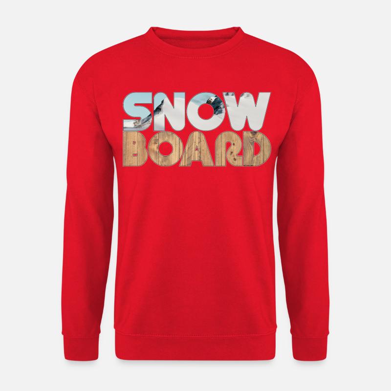 Snow and Board - Unisex Pullover - Rot