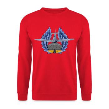 Spitfire - Sweat-shirt Unisexe - rouge - Devant - Alina (178cm) & Michal (187cm)