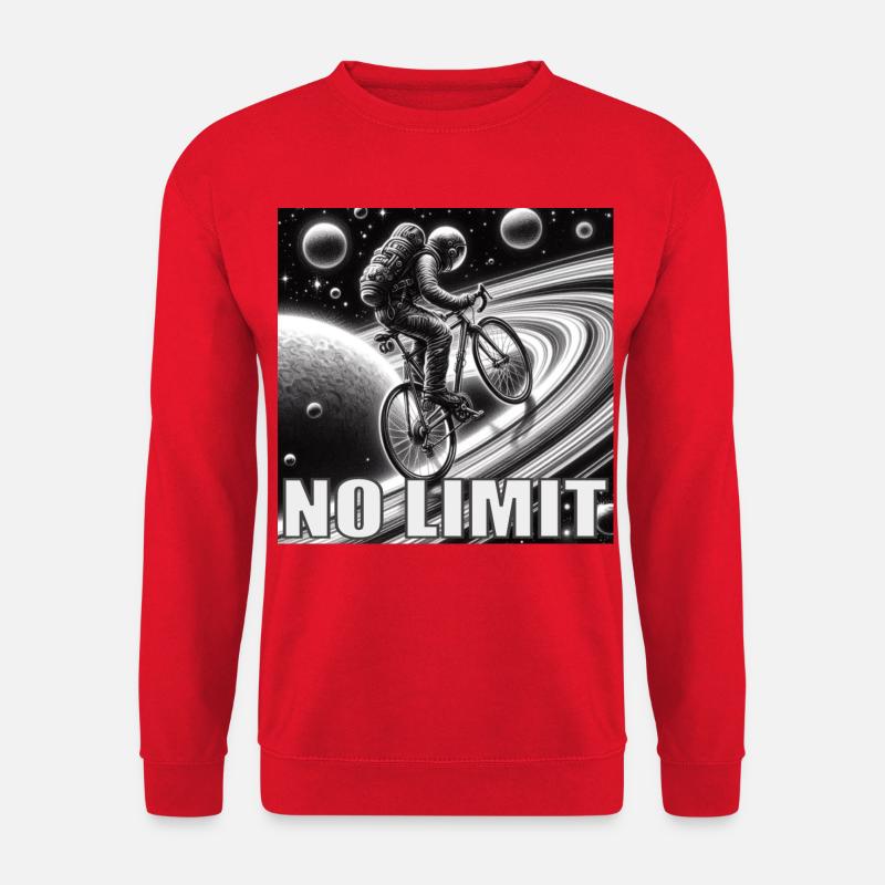 KEINE BEGRENZUNG - Unisex Pullover - Rot