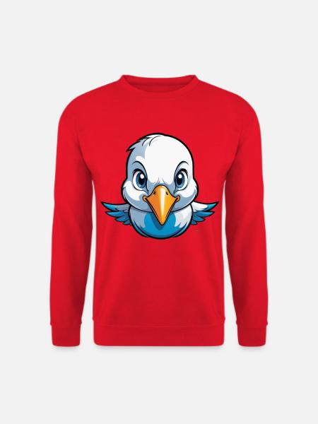 Little Dove Flying Ace - Unisex Sweatshirt - red