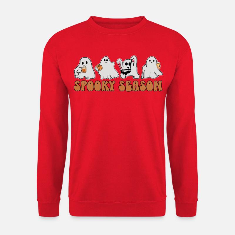 Halloween Geister - Spooky Season - Unisex Pullover - Rot