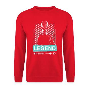 Urban Legend – Conception de ballons pour les artistes du ballon - Sweat-shirt Unisexe - rouge - Devant - Alina (178cm) & Michal (187cm)