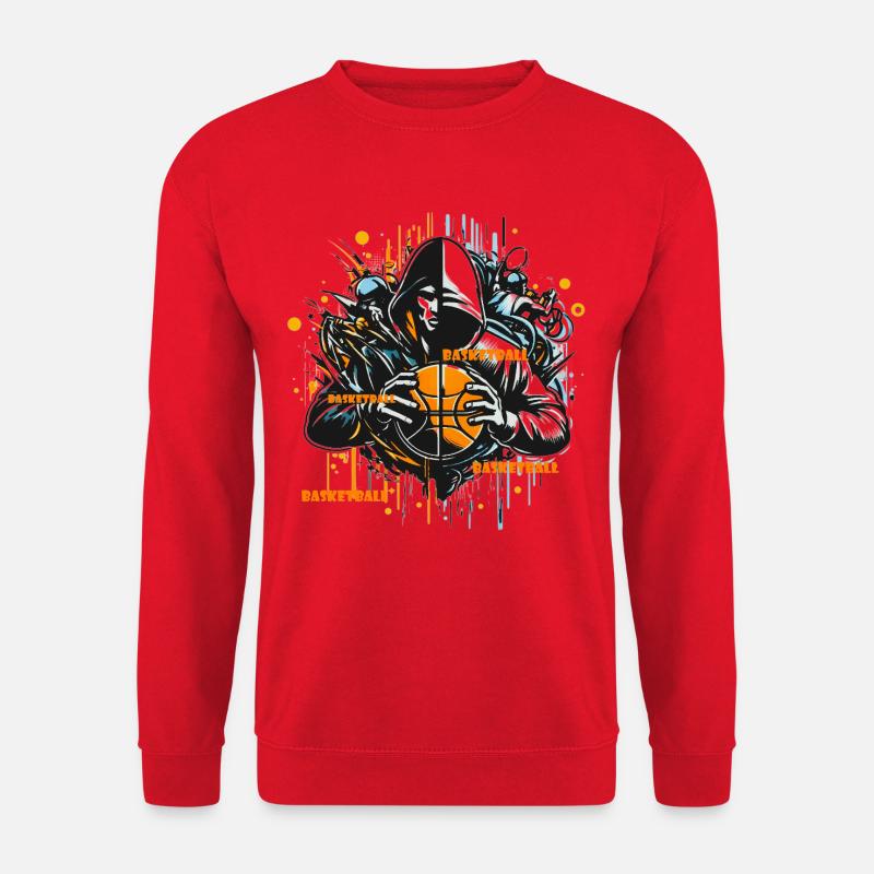 Basketball - Unisex Pullover - Rot