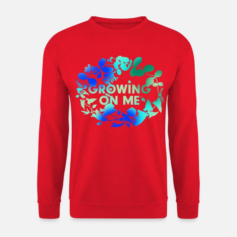 Grows with every day - Unisex Sweatshirt - red