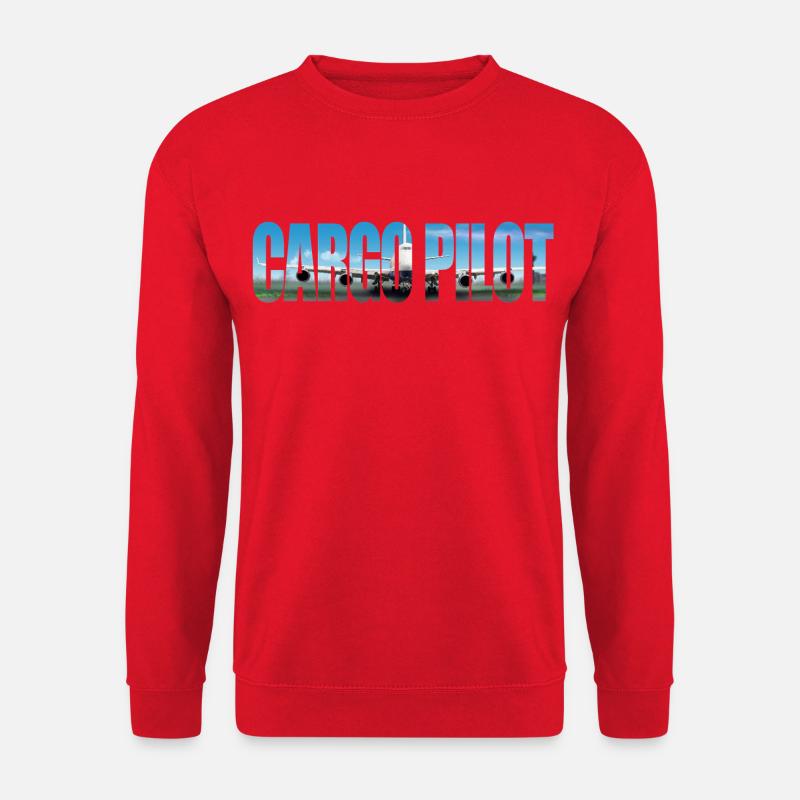 Cargo pilot - Unisex Sweatshirt - red