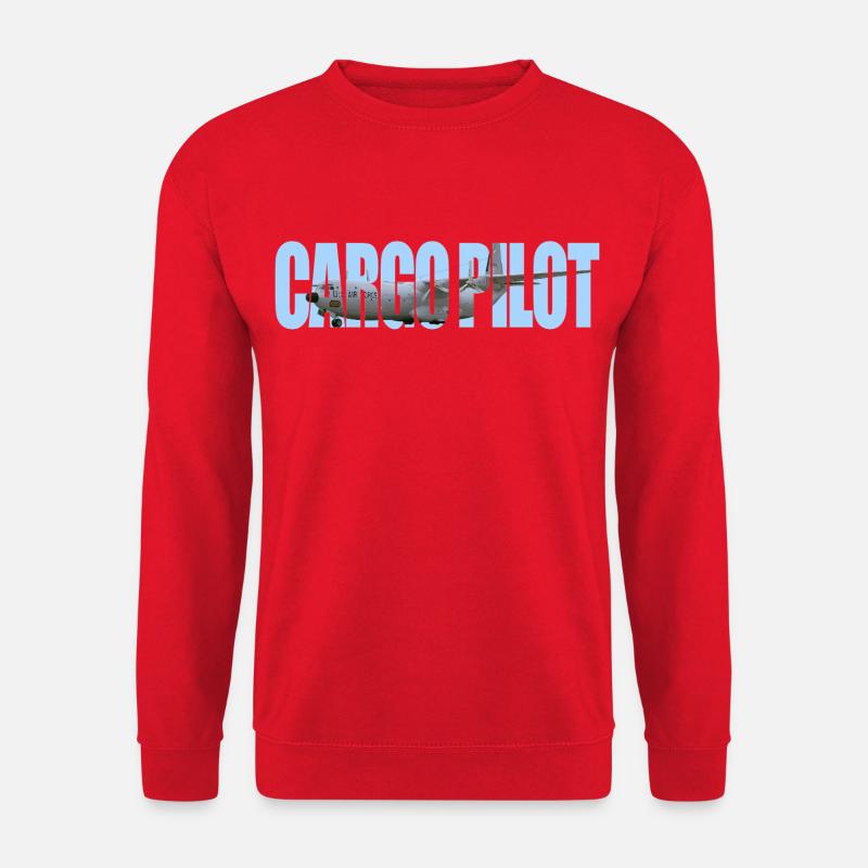 Cargo pilot C-133 - Unisex Sweatshirt - red