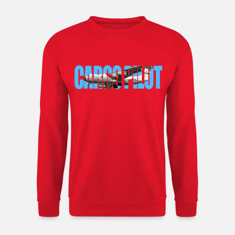 Cargo pilot C-141 - Unisex Sweatshirt - red