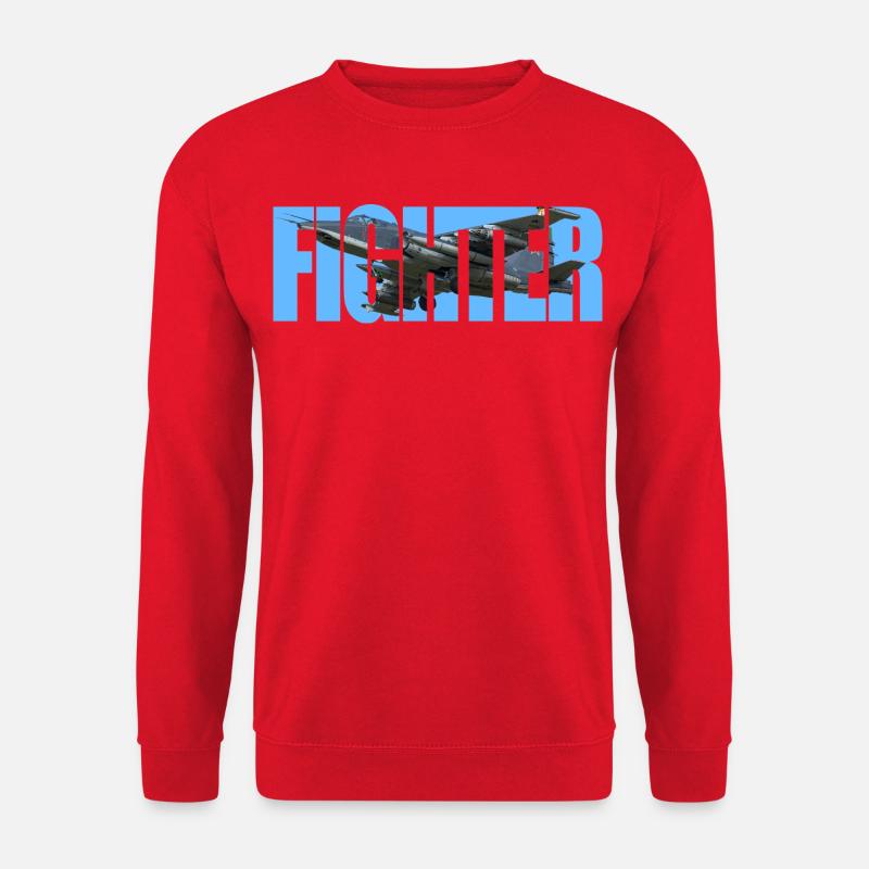 Fighter Su-25 - Unisex Pullover - Rot