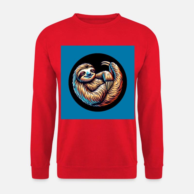 Cool bleiben immer mit der Ruhe - Unisex Pullover - Rot