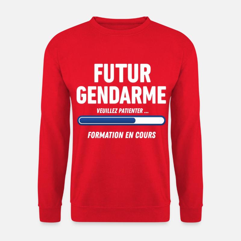 Künftiger Gendarm - Unisex Pullover - Rot