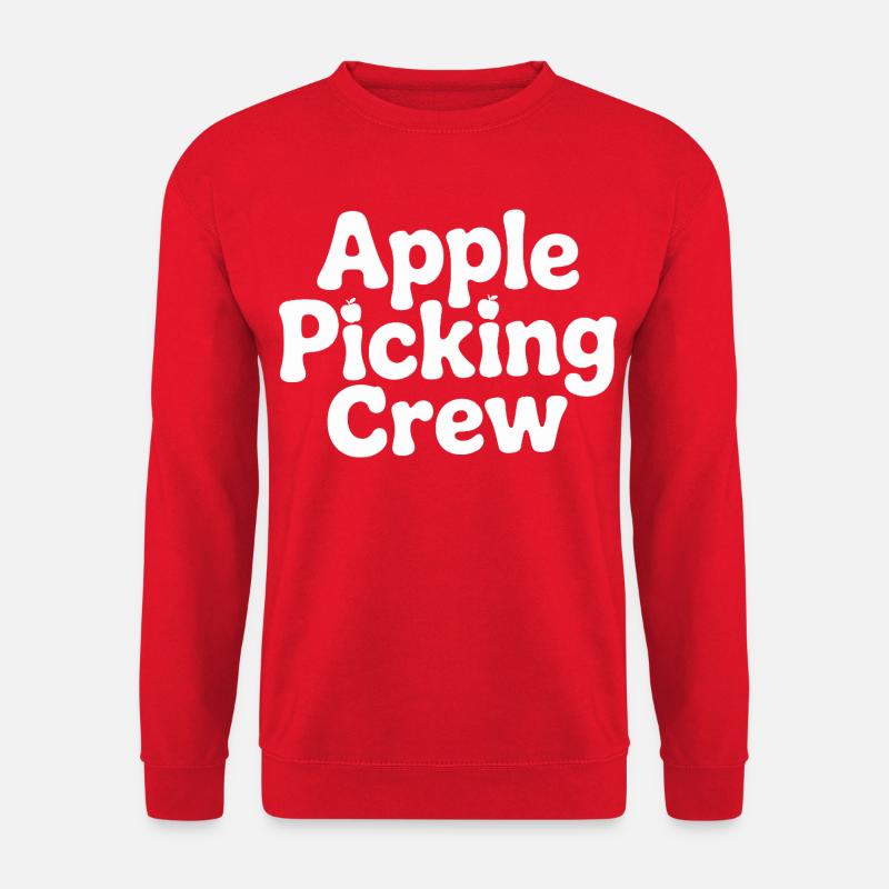Fall Apple Picking Team - Unisex Sweatshirt - red