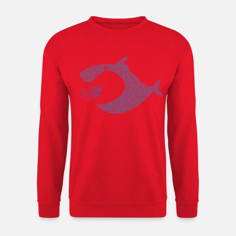 Pececitos Unidos S.I. - Unisex Pullover - Rot